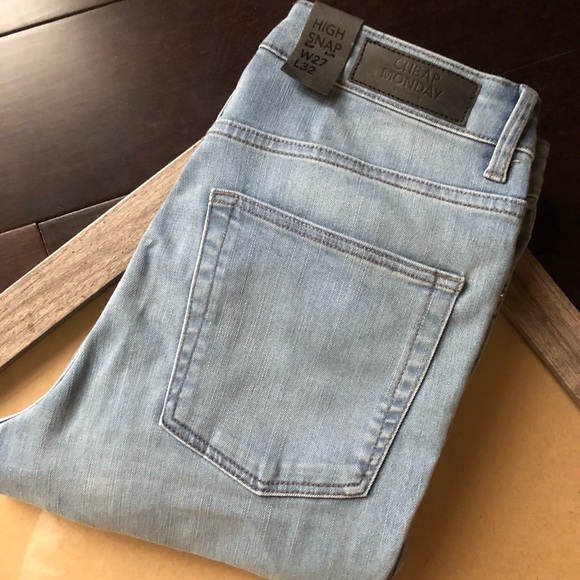 cheap monday snapback jeans